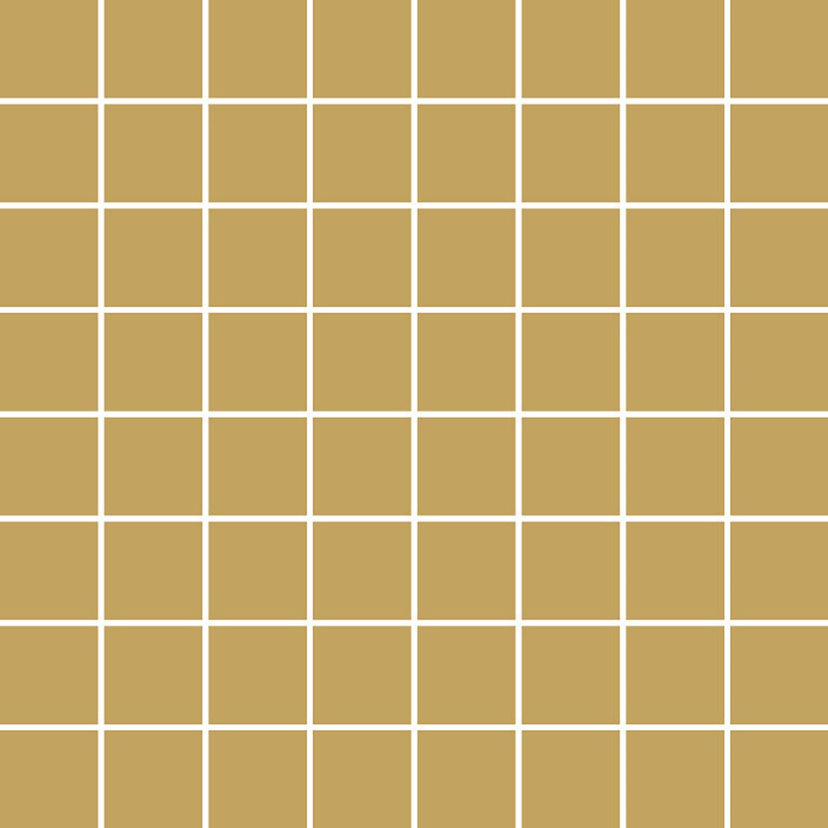 LPC Plain Colours lasittamaton porcelanato mosaiikki seinälaatta lattialaatta 3,5X3,5 Yellow tasapintainen matta keskitumma keltainen yksivärinen