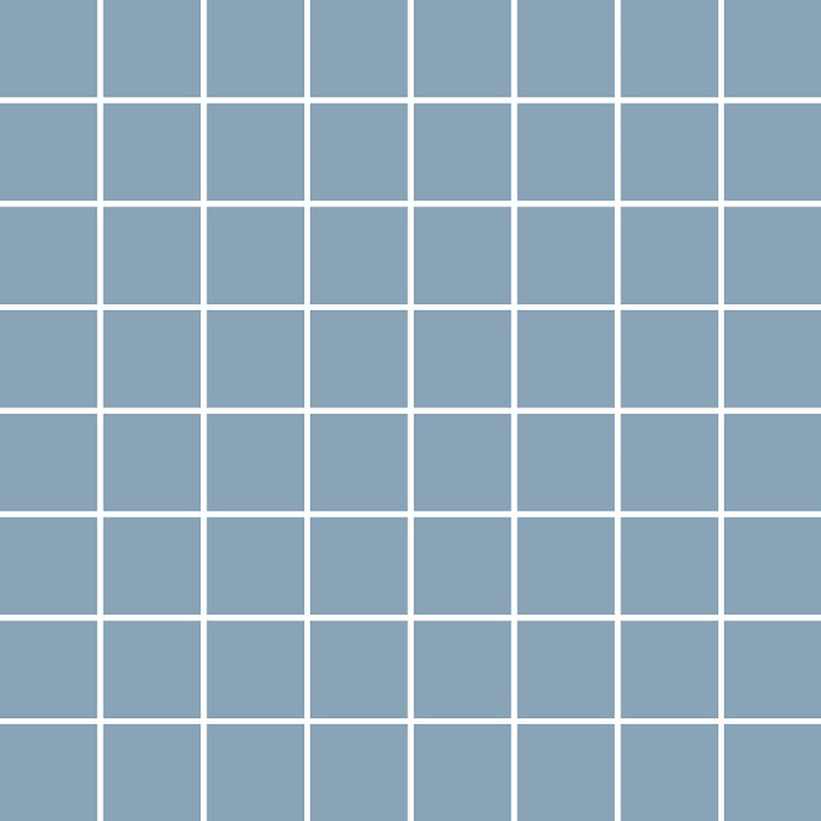 LPC Plain Colours lasittamaton porcelanato mosaiikki seinälaatta lattialaatta 3,5X3,5 Blue tasapintainen matta keskitumma sininen yksivärinen