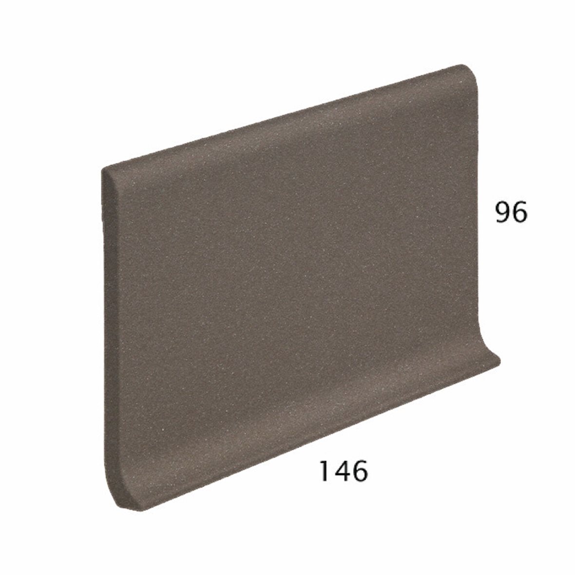 Pukkila Natura lasittamaton holkkalista 9,6X14,6 ruskea 4629CBON/1C tasapintainen matta ruskea yksivärinen