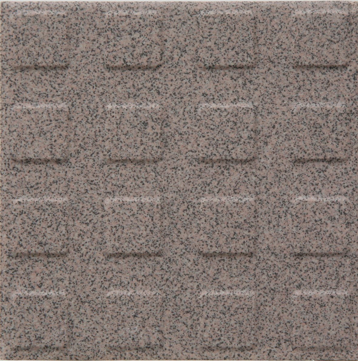 Pukkila Natura lasittamaton porcelanato seinälaatta lattialaatta ulkolaatta 9,6X9,6 granite rose L4408SS/1C kohokuvioinen matta neliönasta liila pilku