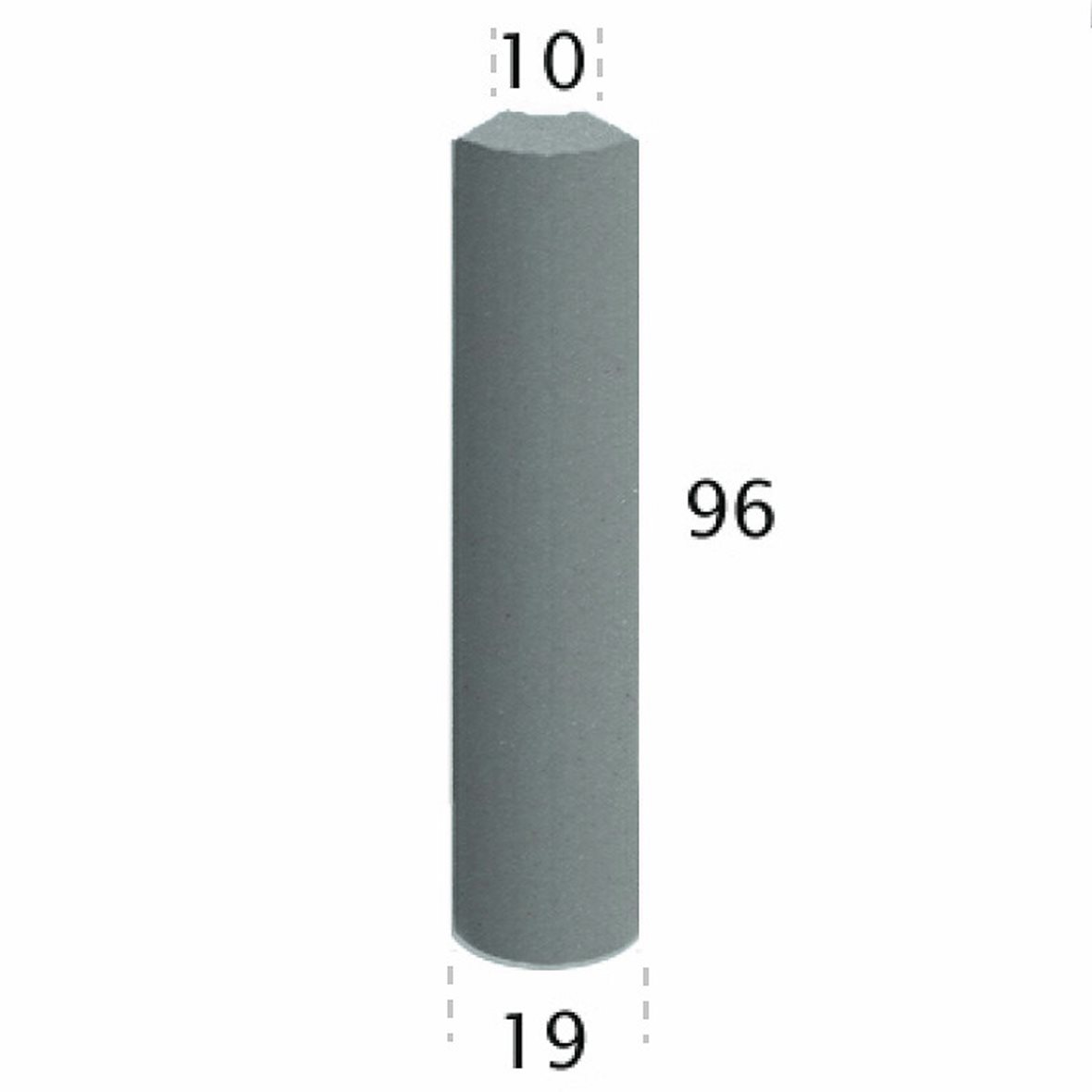 Pukkila Natura lasittamaton holkkalista 9,6X10 vaaleansininen 1427QR/1C tasapintainen matta sininen yksivärinen