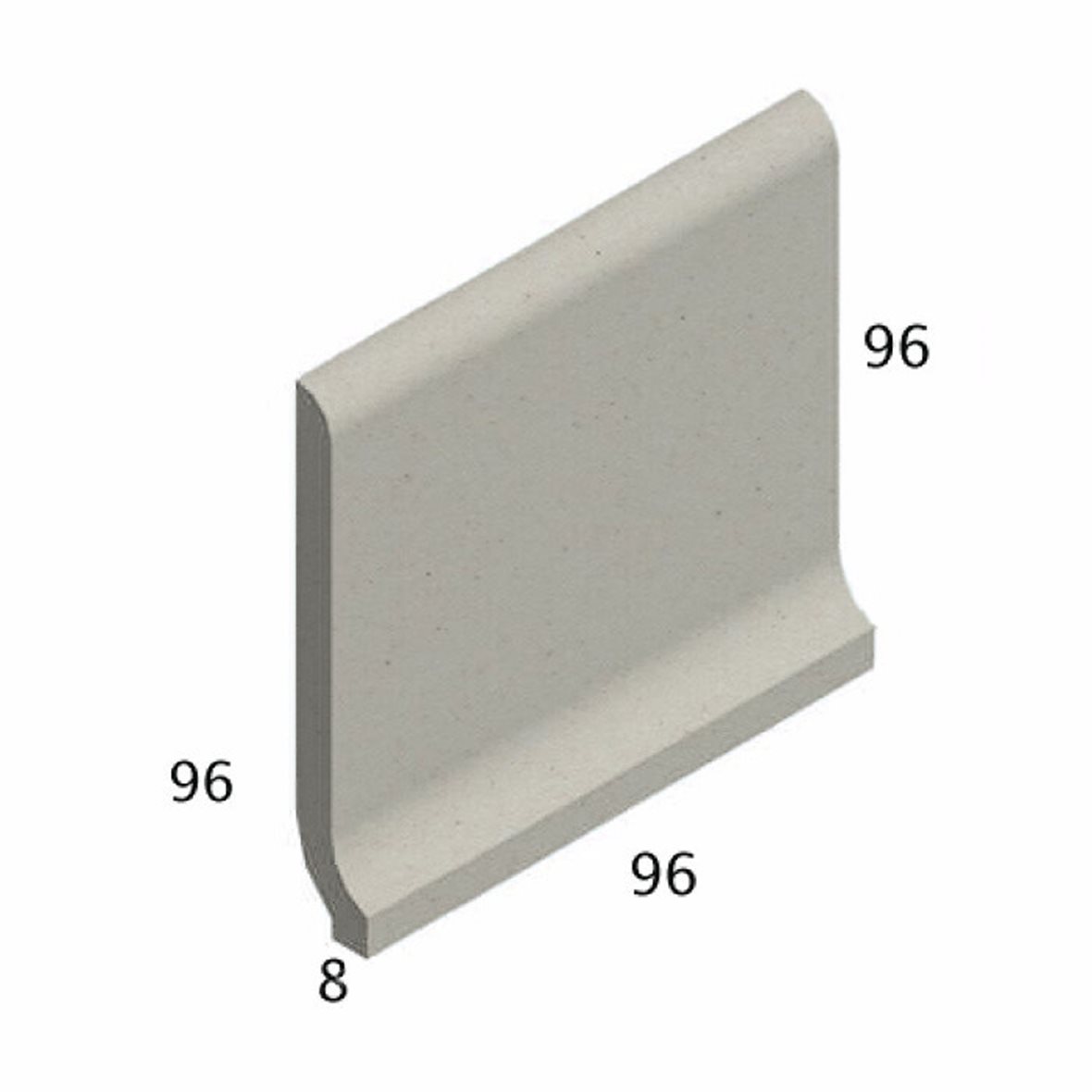 Pukkila Natura lasittamaton porcelanato seinälaatta lattialaatta ulkolaatta 9,6X9,6 valkoinen 4416CB/1C tasapintainen matta valkoinen yksivärinen