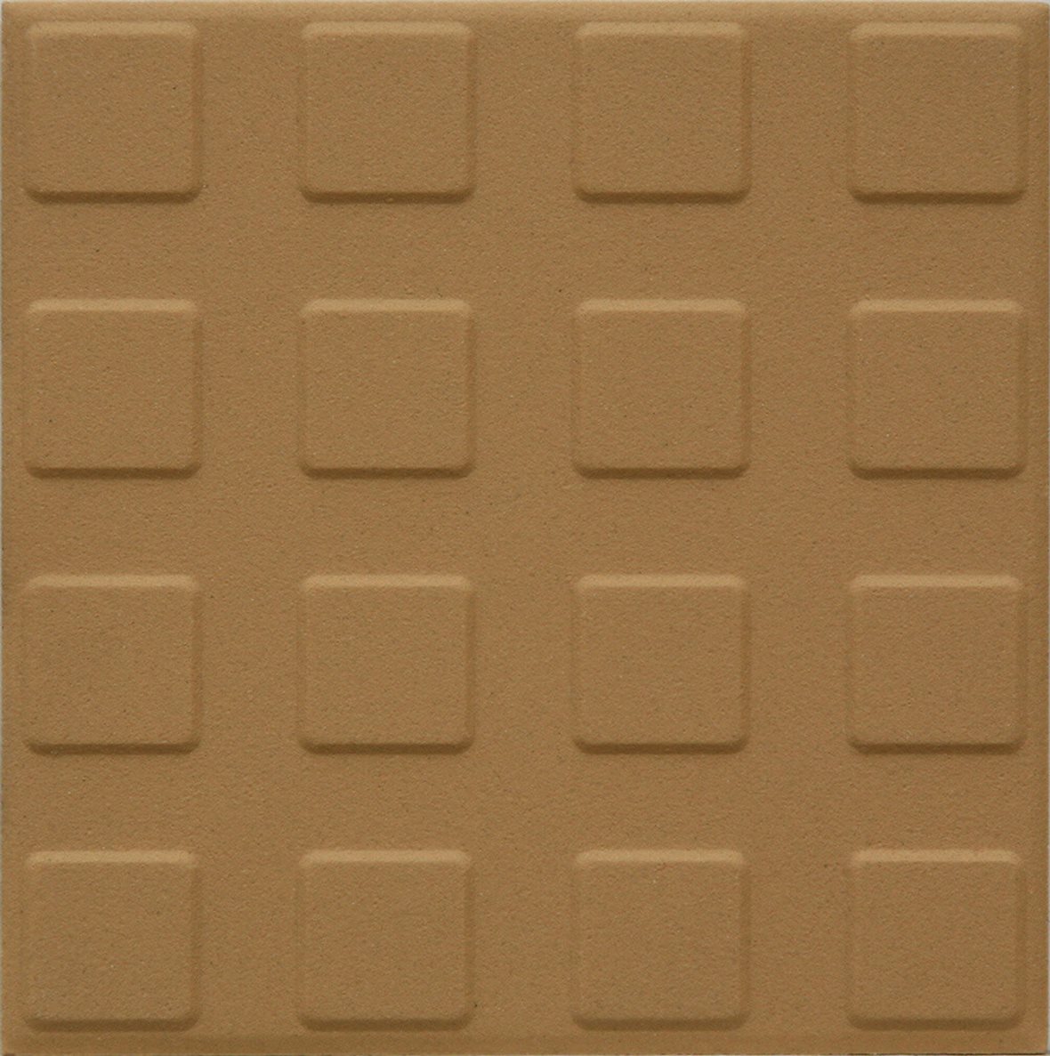 Pukkila Natura lasittamaton porcelanato seinälaatta lattialaatta ulkolaatta 9,6X9,6 okrankeltainen L4421SS/1C kohokuvioinen matta neliönasta oranssi y