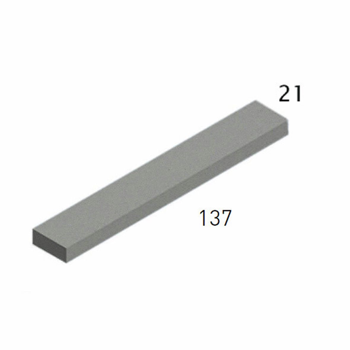 Pukkila Natura Victoria lasittamaton boordi 2,1X13,7 siniharmaa 5STP07/1C tasapintainen matta sininen yksivärinen