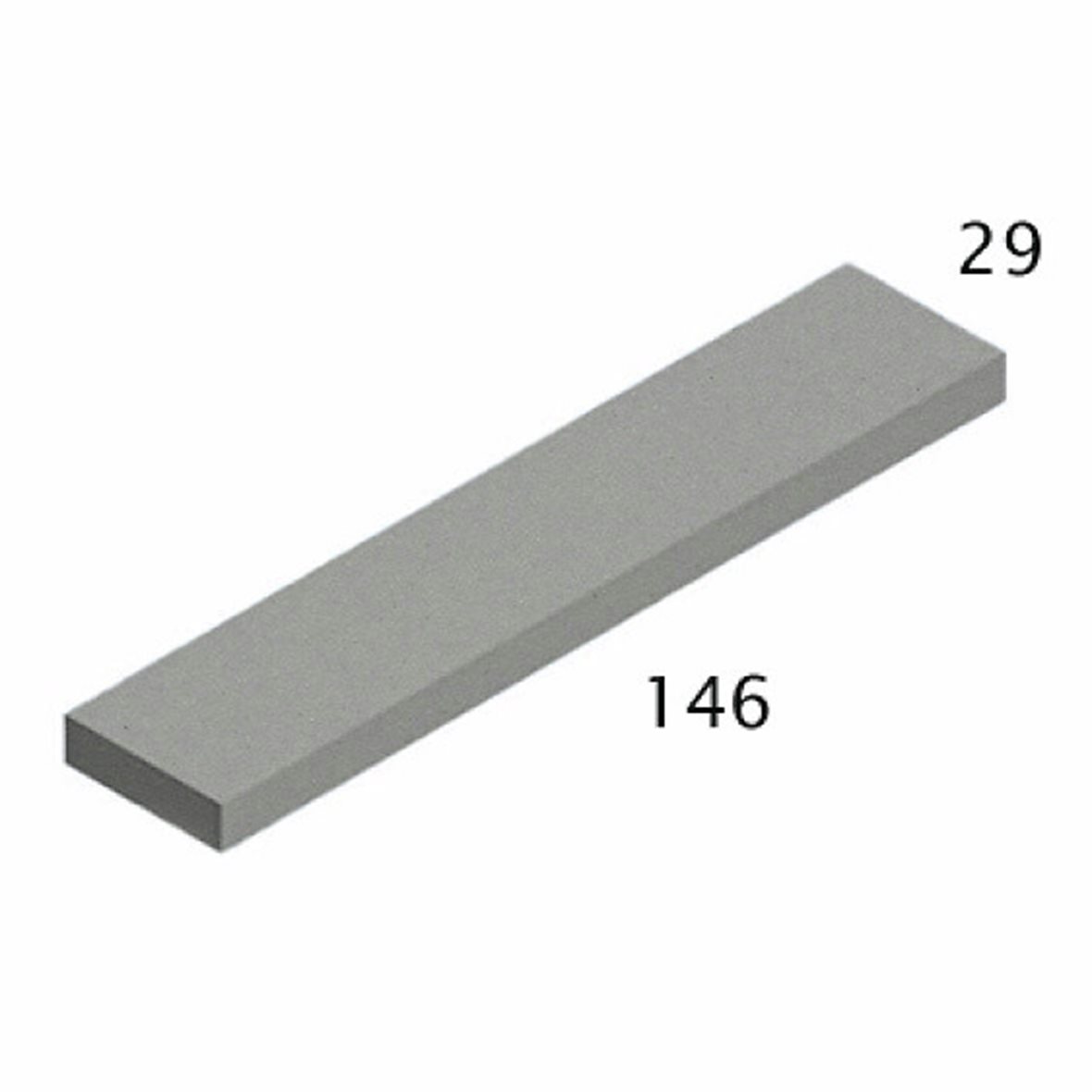 Pukkila Natura Victoria lasittamaton boordi 2,9X14,6 siniharmaa 6STP07/1C tasapintainen matta sininen yksivärinen