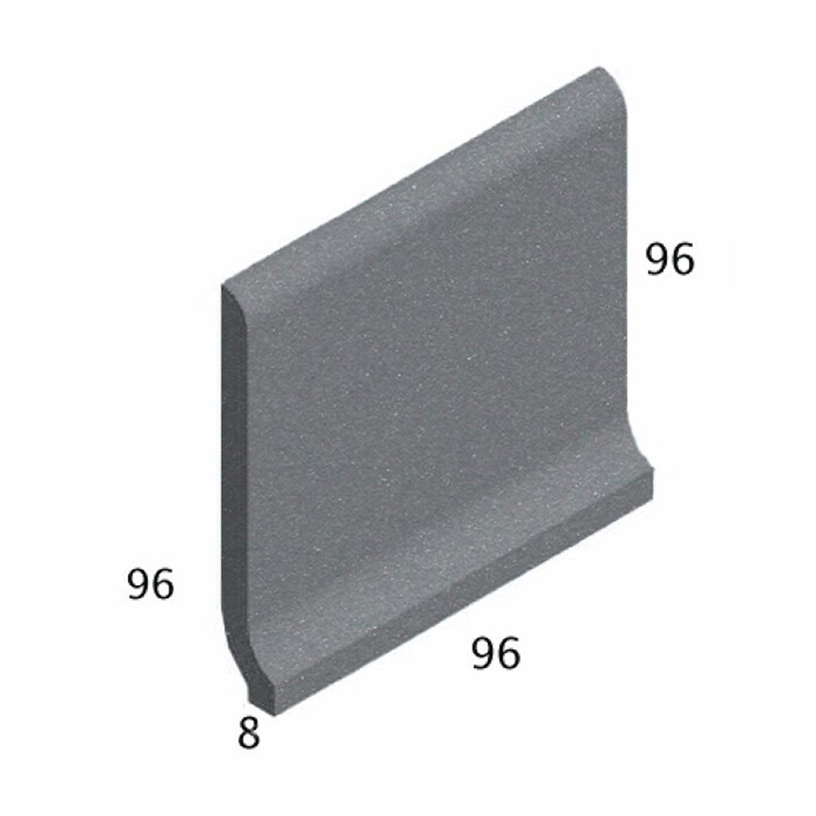 Pukkila Natura lasittamaton porcelanato seinälaatta lattialaatta ulkolaatta 9,6X9,6 tummanharmaa 4415CB/1C tasapintainen matta harmaa yksivärinen