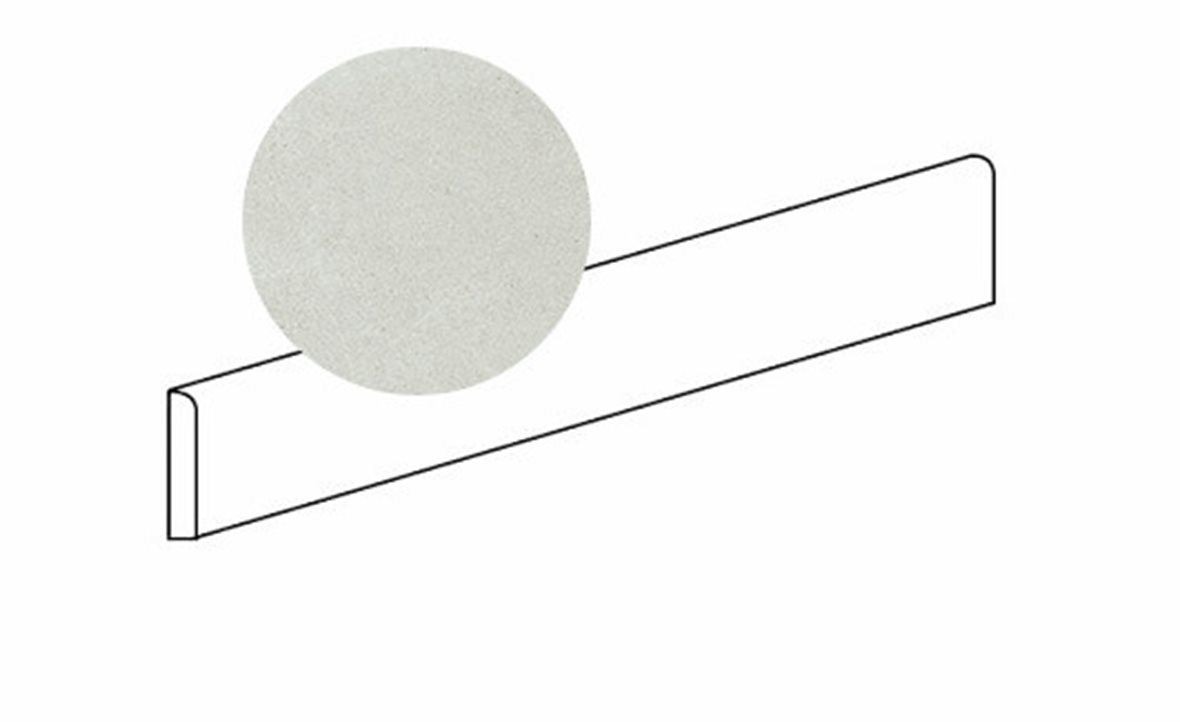 Pukkila Ease lasittamaton jalkalista 7X60 Light Grey tasapintainen matta harmaa kivi