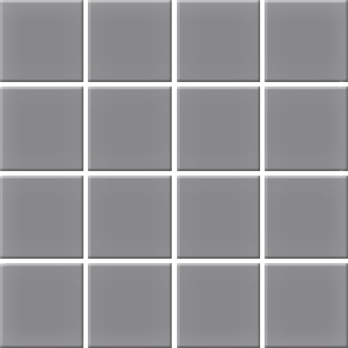 Pukkila Color lasitettu porcelanato seinälaatta lattialaatta ulkolaatta 19,7X19,7 Lead Grey 5504/5 tasapintainen matta valesauma tumma harmaa yksiväri