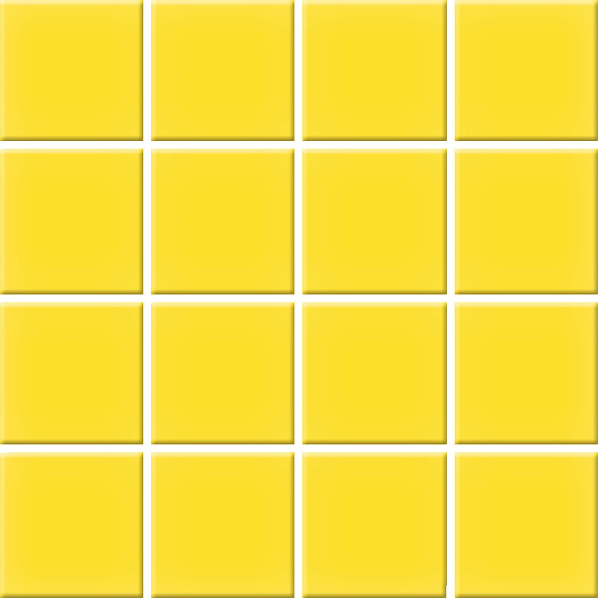 Pukkila Color lasitettu porcelanato seinälaatta lattialaatta ulkolaatta 19,7X19,7 Yellow 5587/5 tasapintainen matta valesauma keskitumma keltainen yks