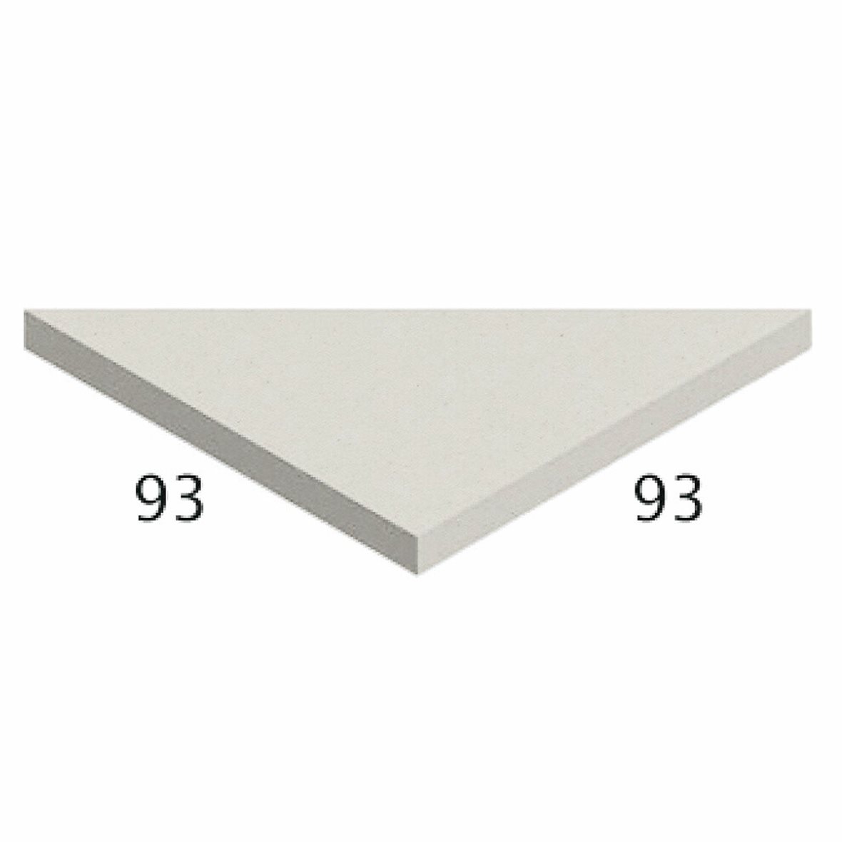 Pukkila Natura Victoria lasittamaton porcelanato seinälaatta lattialaatta ulkolaatta 9,3X9,3 valkoinen 4TR16/1C tasapintainen matta valkoinen yksiväri