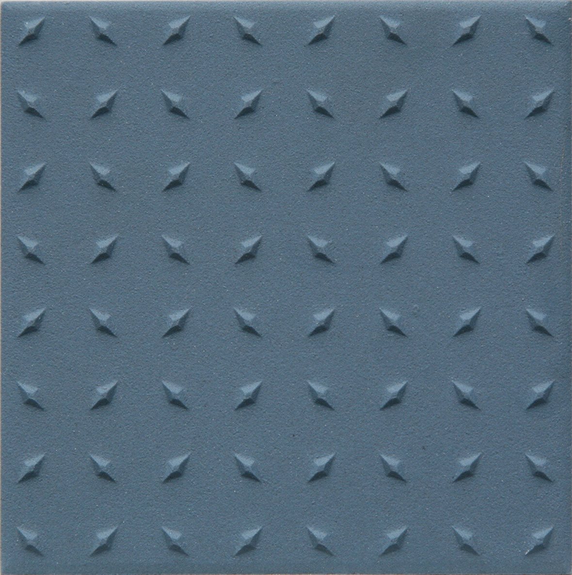Pukkila Natura lasittamaton porcelanato seinälaatta lattialaatta ulkolaatta 9,6X9,6 sininen L4411DD/1C kohokuvioinen matta tähtinasta sininen yksiväri