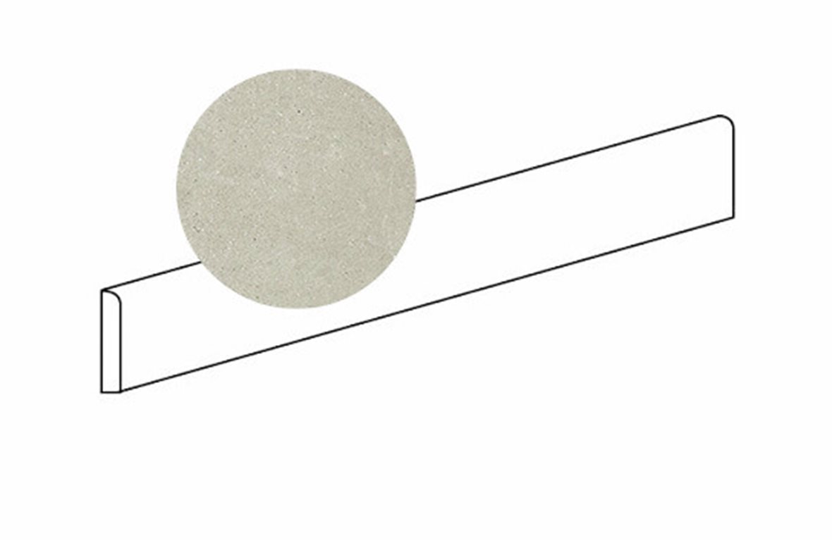 Pukkila Ease lasittamaton jalkalista 8X80 Greige tasapintainen matta beige kivi