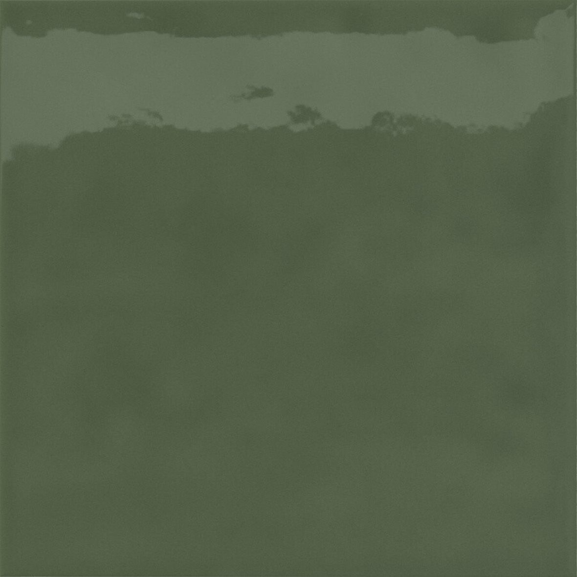 Pukkila Splash Element lasitettu porcelanato seinälaatta 15X15 Leaf Green laineileva kiiltävä vihreä yksivärinen