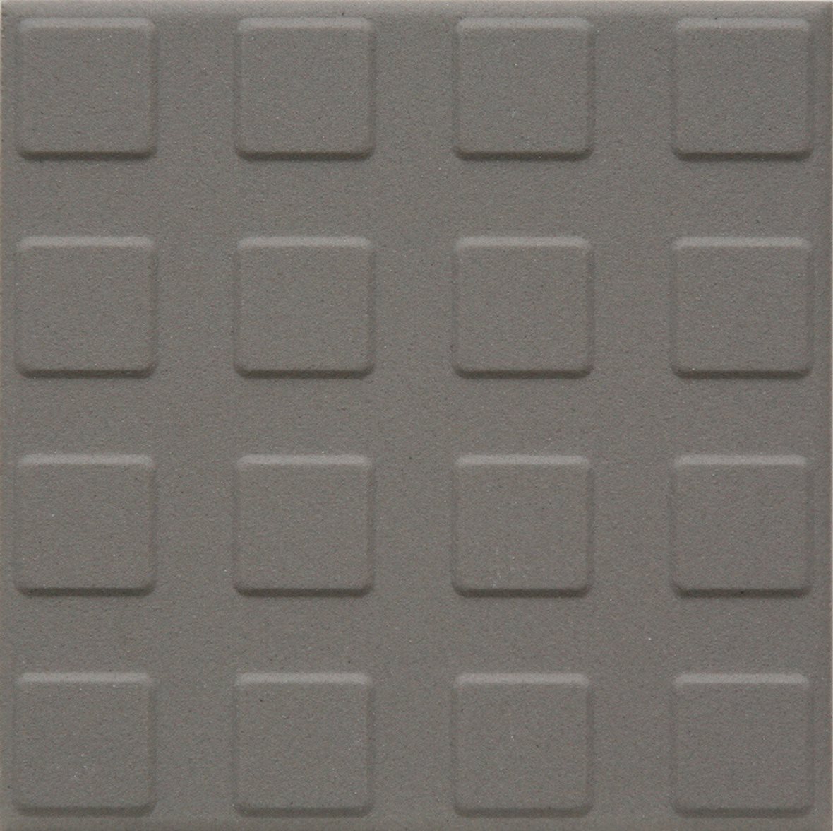 Pukkila Natura lasittamaton porcelanato seinälaatta lattialaatta ulkolaatta 9,6X9,6 vaaleanharmaa L4406SS/1C neliönasta kohokuvioinen matta R11 harmaa