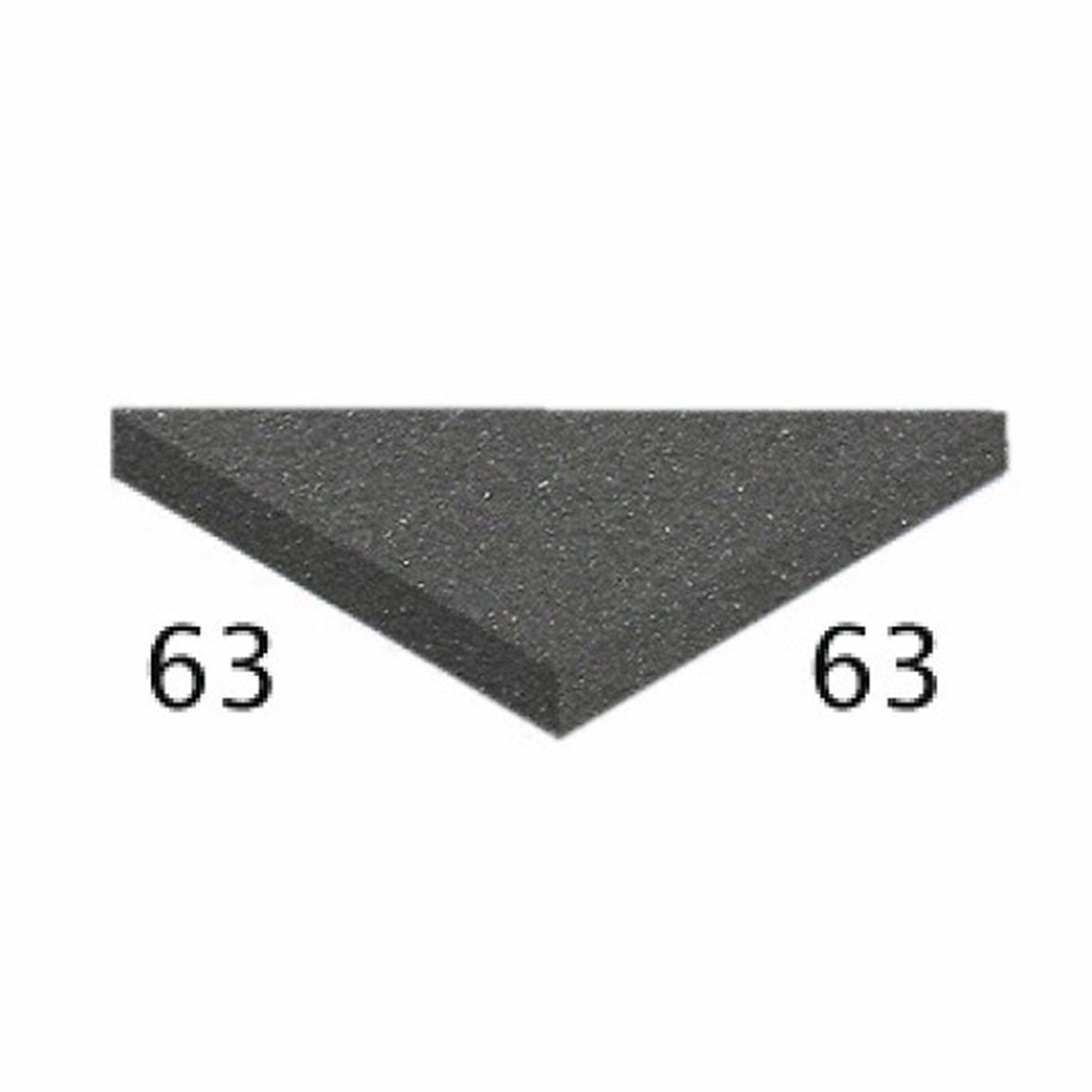 Pukkila Natura Victoria lasittamaton porcelanato seinälaatta lattialaatta ulkolaatta 6,4X6,4 musta 2TR14/1C tasapintainen matta musta yksivärinen