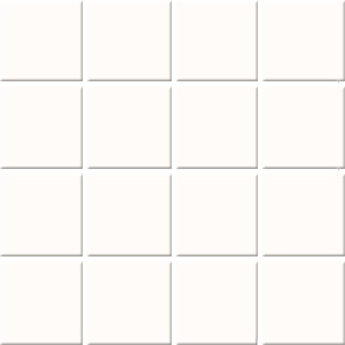 Pukkila Color lasitettu porcelanato seinälaatta lattialaatta ulkolaatta 19,7X19,7 Matt White 5500/5 tasapintainen matta valesauma vaalea valkoinen yks