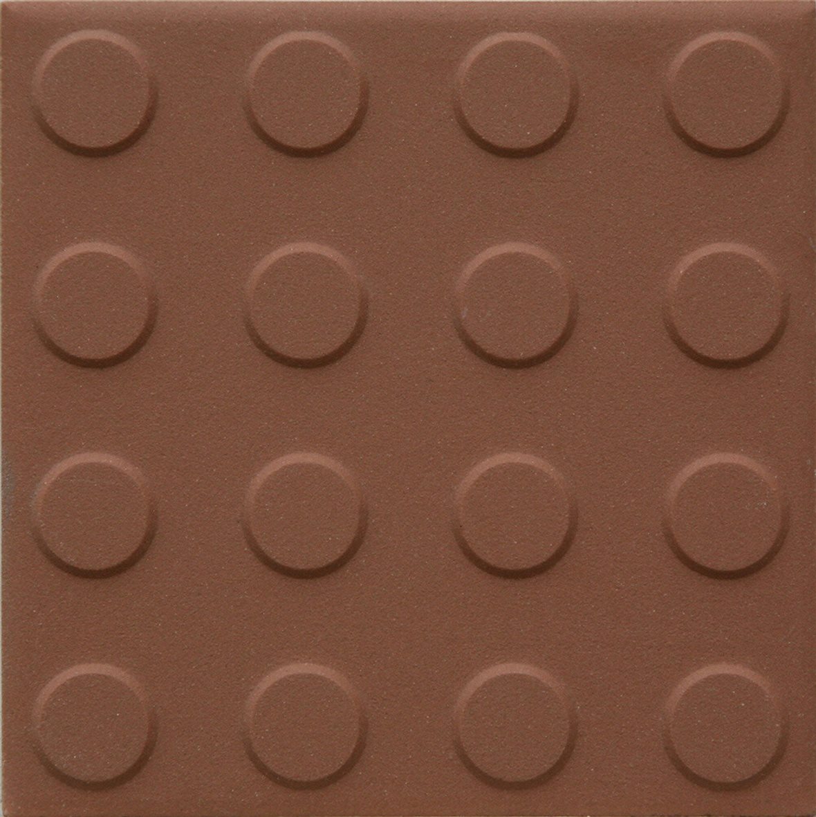 Pukkila Natura lasittamaton porcelanato seinälaatta lattialaatta ulkolaatta 9,6X9,6 keskiruskea L4404RC/1C kohokuvioinen matta pyörönasta ruskea yksiv