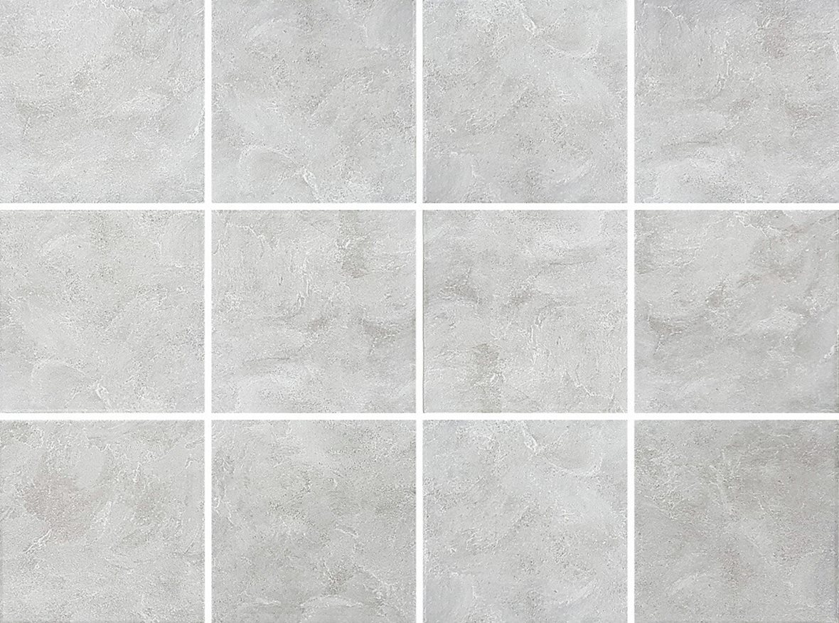 Pukkila Mist lasitettu klinkkeri seinälaatta lattialaatta 10X10 Light Grey tasapintainen matta harmaa marmori