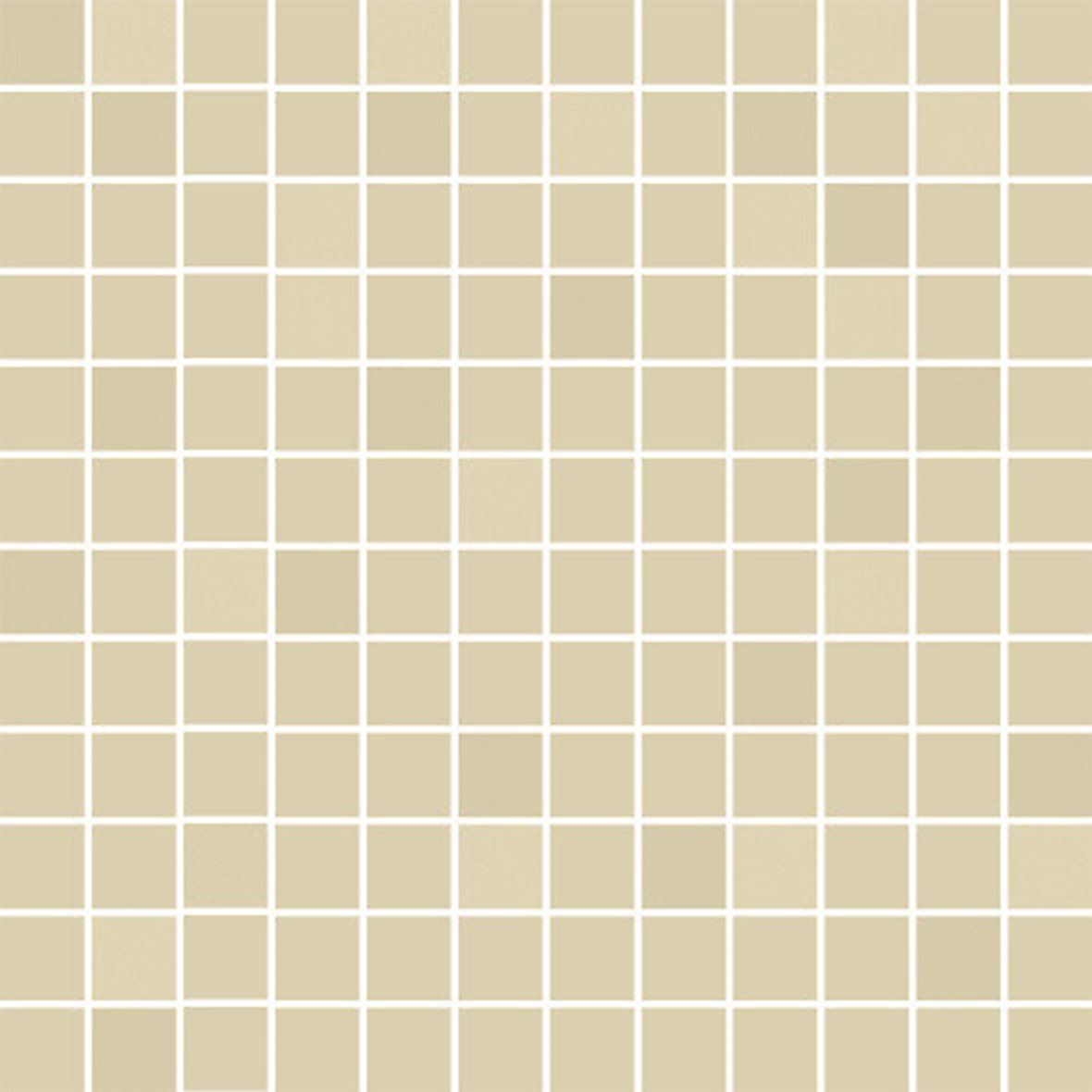 Pukkila Mosaico Porcelanico lasittamaton porcelanato mosaiikki seinälaatta lattialaatta 2,5X2,5 Pearl tasapintainen matta keskitumma beige vivahteikas