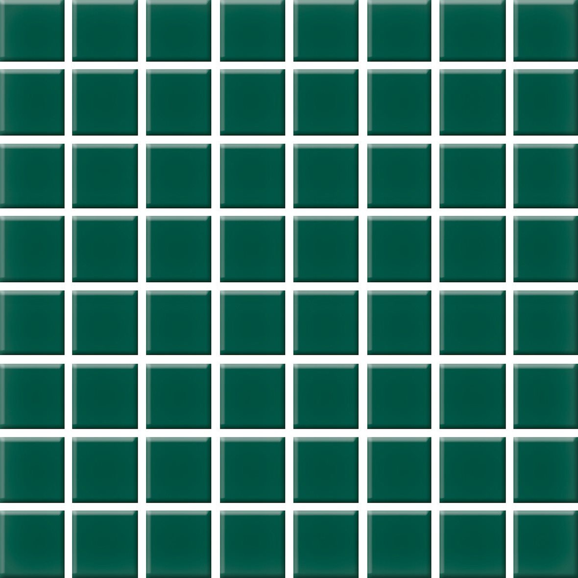 Pukkila Color lasitettu porcelanato seinälaatta lattialaatta ulkolaatta 19,7X19,7 Victorian Green 5595/2,5 tasapintainen matta valesauma tumma vihreä