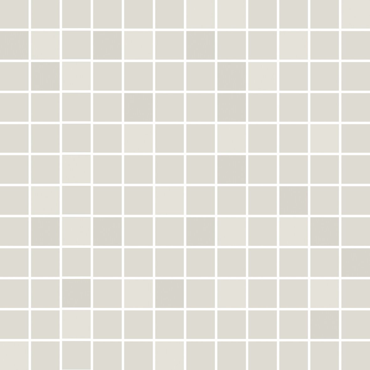 Pukkila Mosaico Porcelanico lasittamaton porcelanato mosaiikki seinälaatta lattialaatta 2,5X2,5 Santorini Beige tasapintainen matta vaalea valkoinen v
