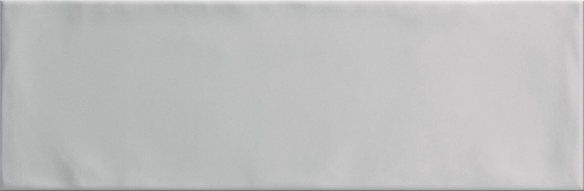 Pukkila Soho lasitettu kaakeli seinälaatta 9,7X29,7 Light Grey laineileva matta harmaa yksivärinen