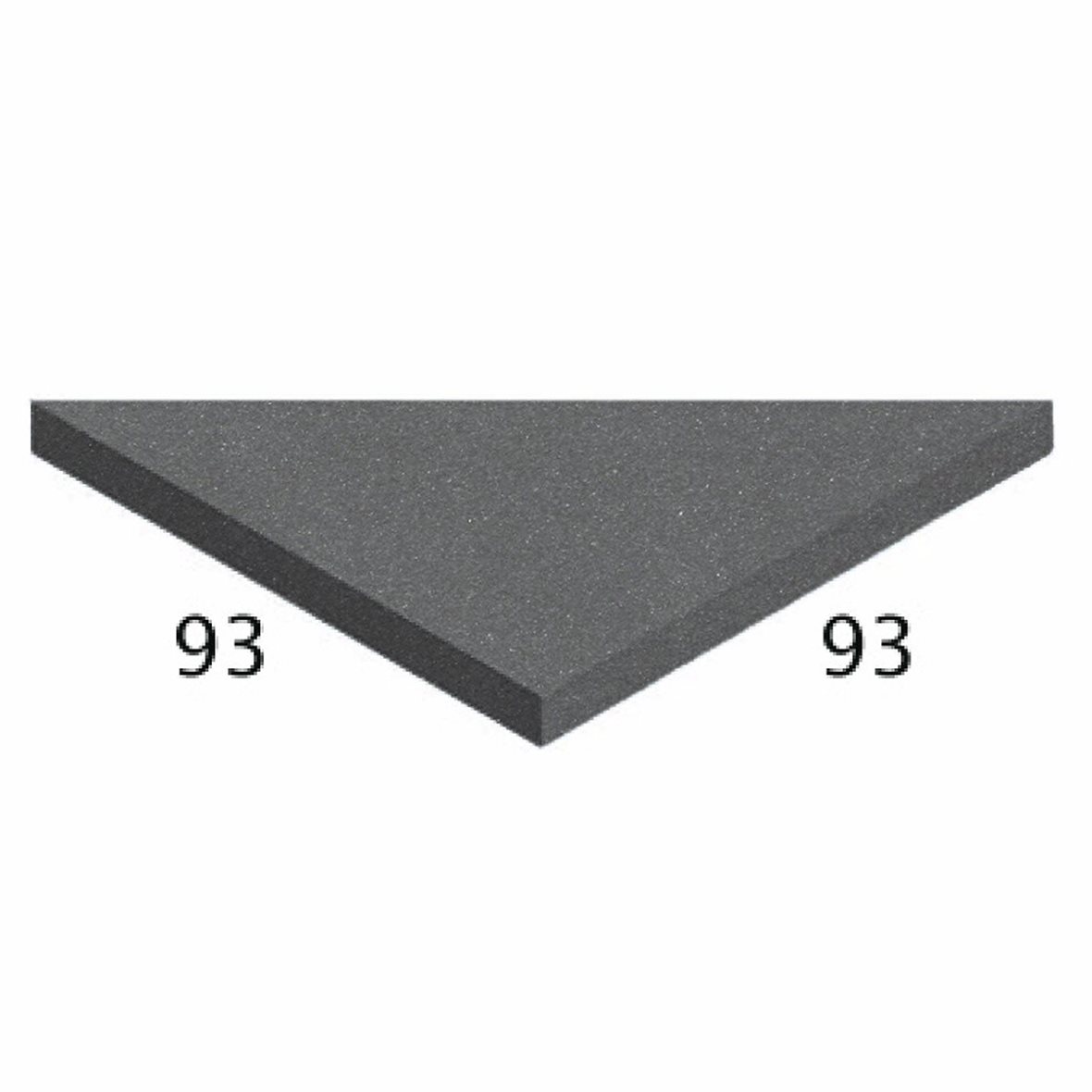 Pukkila Natura Victoria lasittamaton porcelanato seinälaatta lattialaatta ulkolaatta 9,3X9,3 grafiitinharmaa 4TR30/1C tasapintainen matta harmaa yksiv