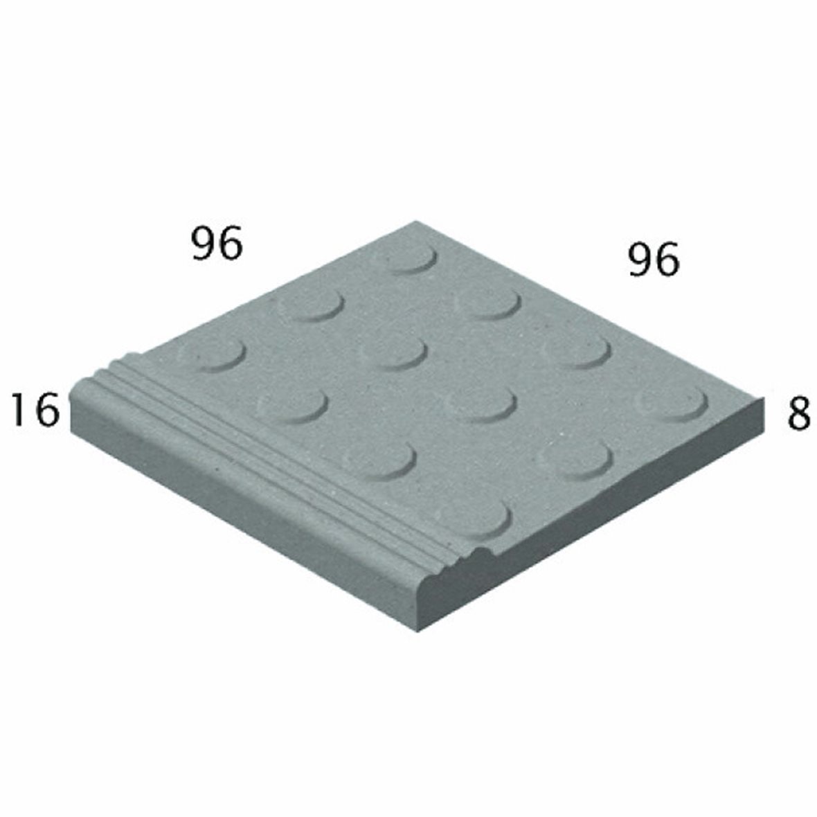 Pukkila Natura lasittamaton porcelanato seinälaatta lattialaatta ulkolaatta 10X10 vaaleansininen 4427PE/1C kohokuvioinen matta rihlattu reunakorotus s