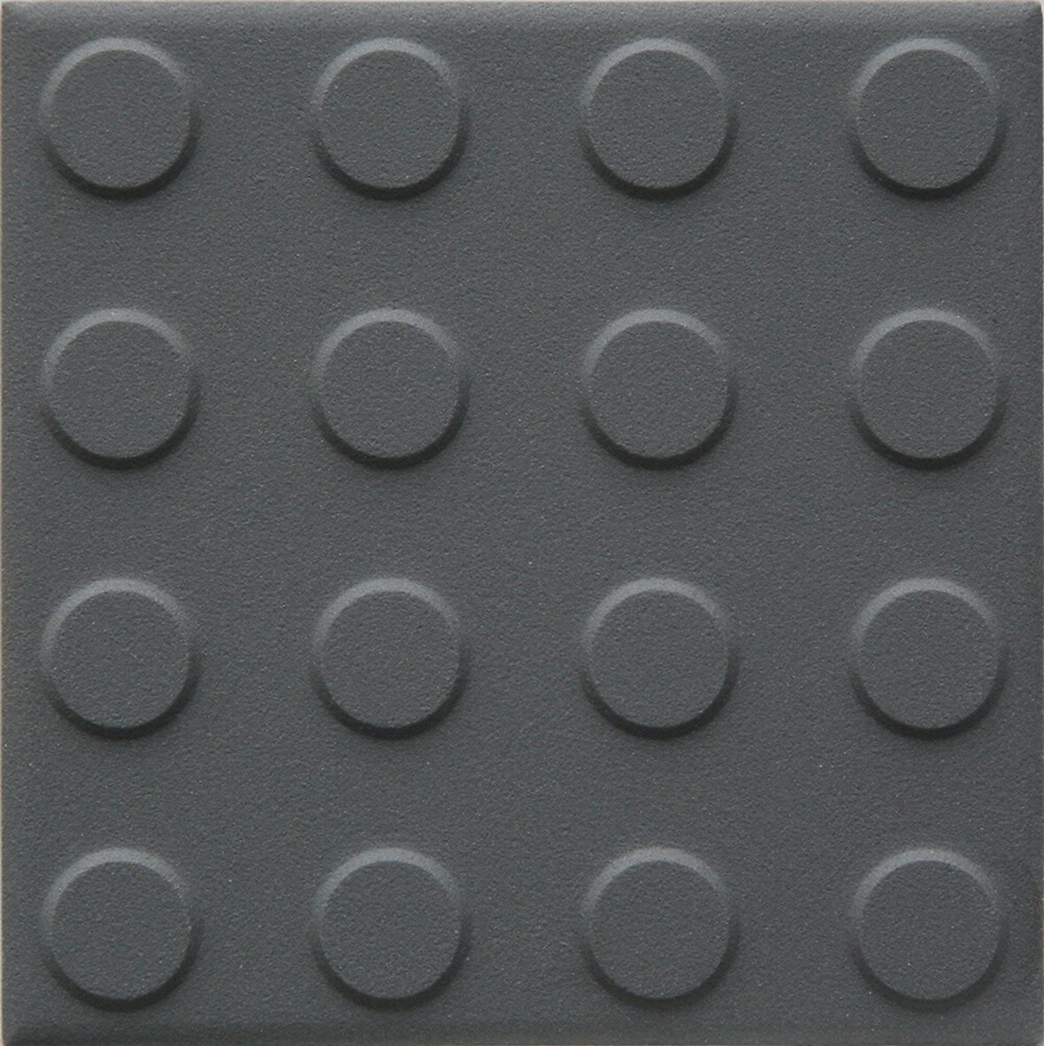 Pukkila Natura lasittamaton porcelanato seinälaatta lattialaatta ulkolaatta 9,6X9,6 tummanharmaa L4415RC/1C kohokuvioinen matta pyörönasta harmaa yksi