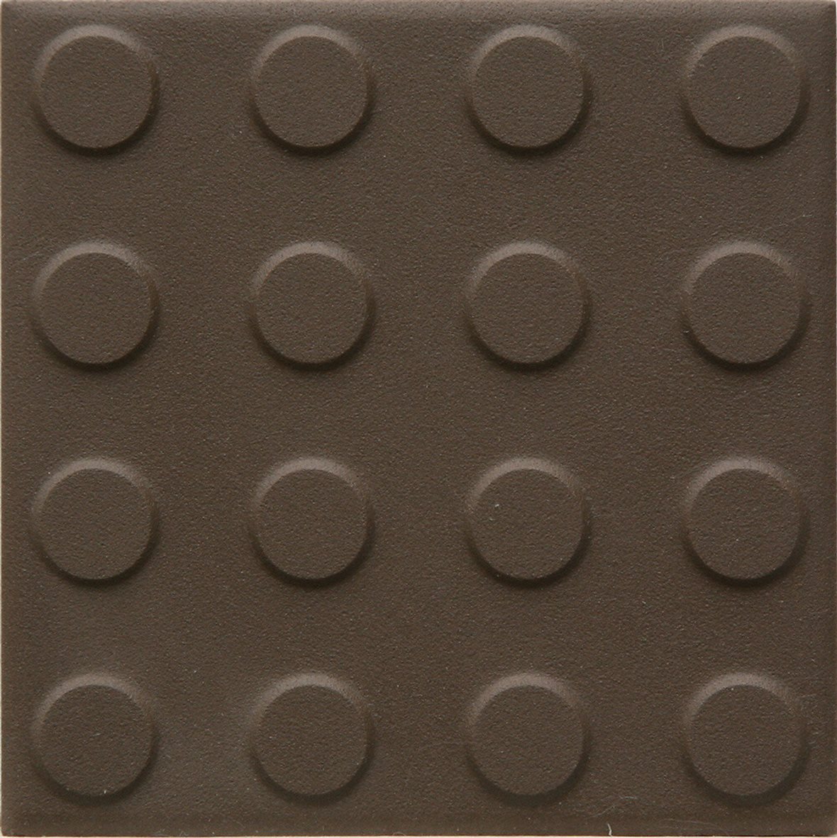 Pukkila Natura lasittamaton porcelanato seinälaatta lattialaatta ulkolaatta 9,6X9,6 ruskea L4429RC/1C kohokuvioinen matta pyörönasta ruskea yksivärine