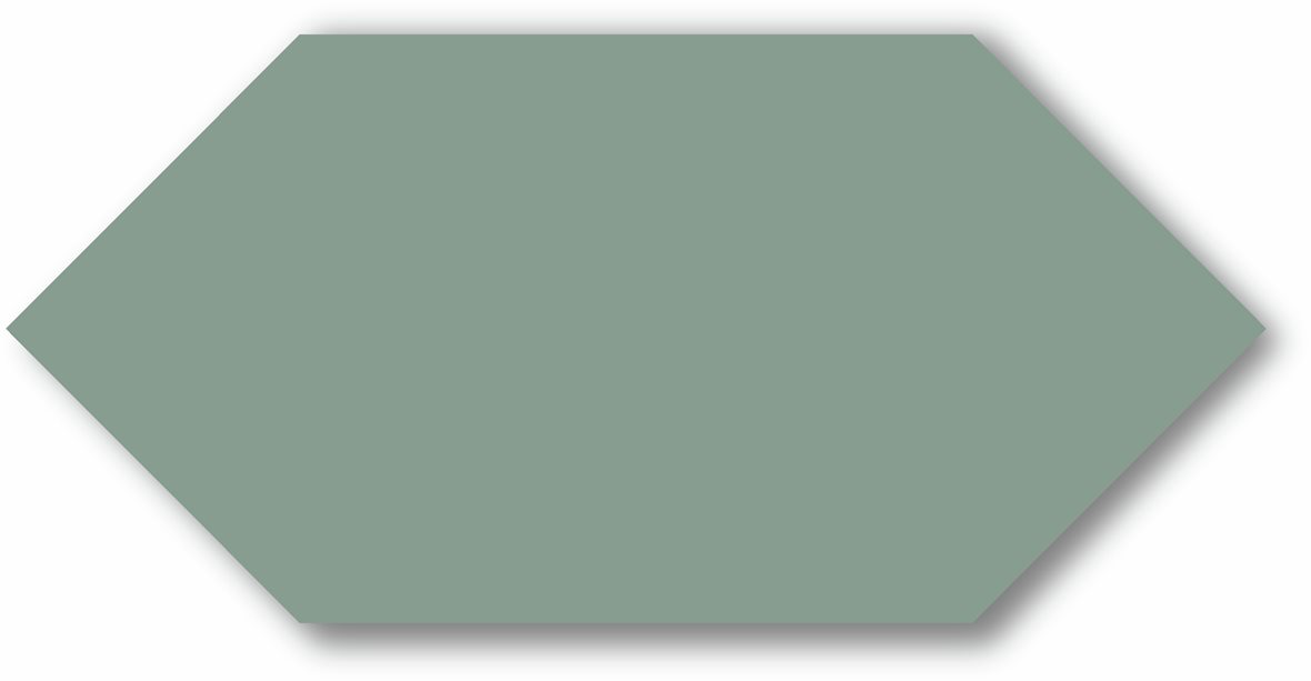 LPC Plain Colours Shuttle 7 lasittamaton porcelanato seinälaatta lattialaatta ulkolaatta 7X15 Green tasapintainen matta keskitumma vihreä yksivärinen