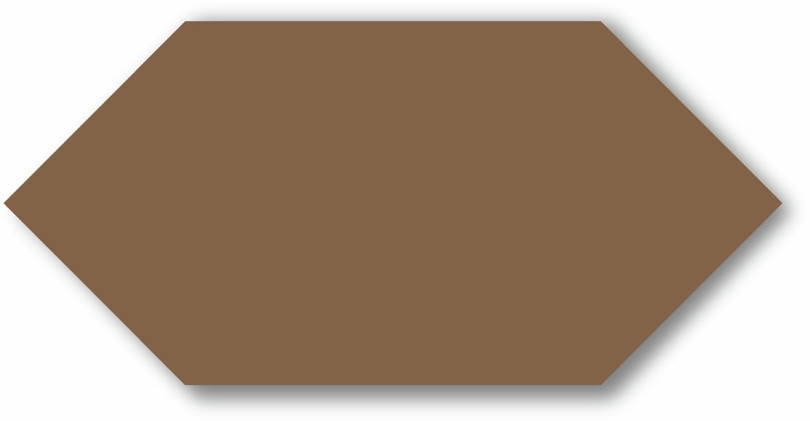 LPC Plain Colours Shuttle 7 lasittamaton porcelanato seinälaatta lattialaatta ulkolaatta 7X15 Havana tasapintainen matta keskitumma ruskea yksivärinen