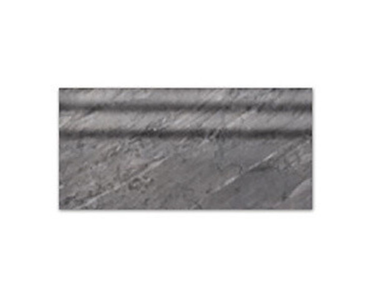 Pukkila Luxury lasitettu jalkalista 12X25 Bardiglio tasapintainen kiiltävä harmaa marmori