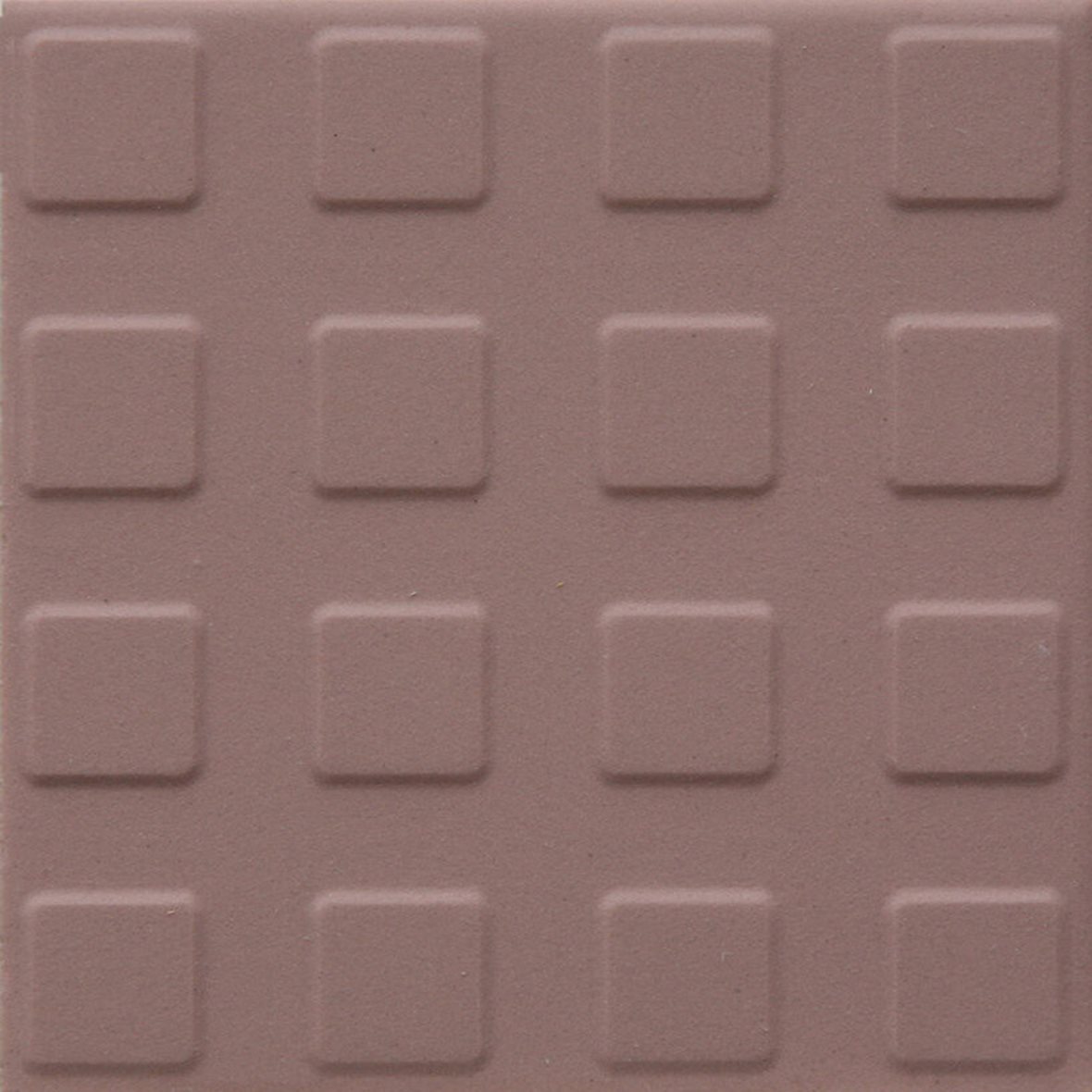 Pukkila Natura lasittamaton porcelanato seinälaatta lattialaatta ulkolaatta 9,6X9,6 roosa L4419SS/1C kohokuvioinen matta neliönasta punainen yksivärin