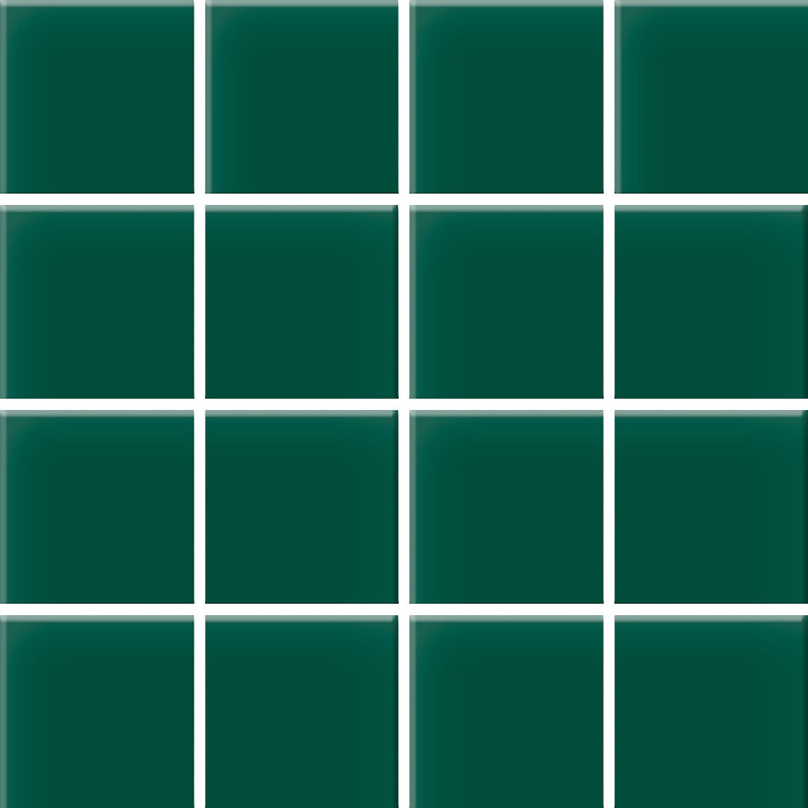 Pukkila Color lasitettu porcelanato seinälaatta lattialaatta ulkolaatta 19,7X19,7 Victorian Green 5595/5 tasapintainen matta valesauma tumma vihreä yk