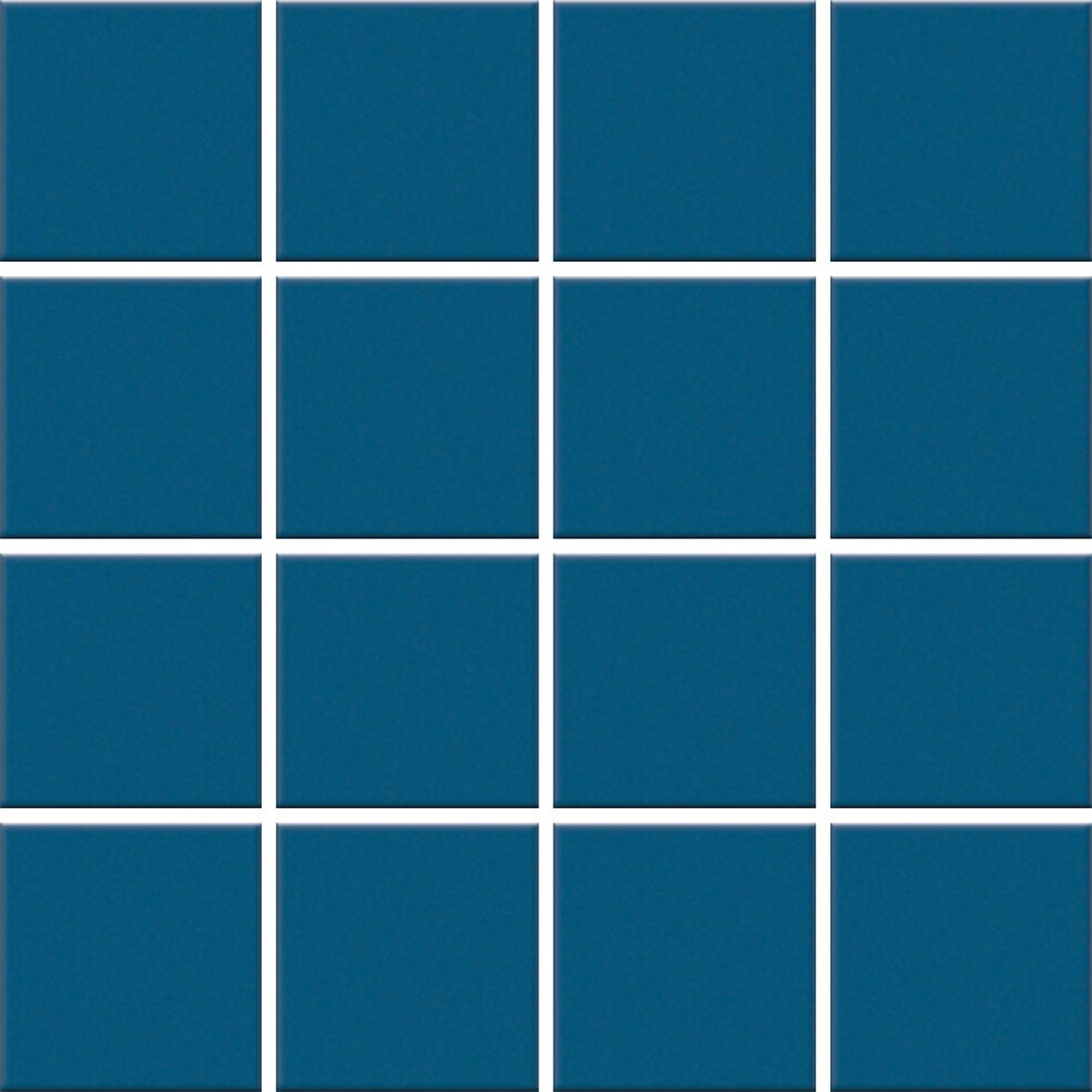 Pukkila Color lasitettu porcelanato seinälaatta lattialaatta ulkolaatta 19,7X19,7 Petrol Blue 5518/5 tasapintainen matta valesauma tumma sininen yksiv