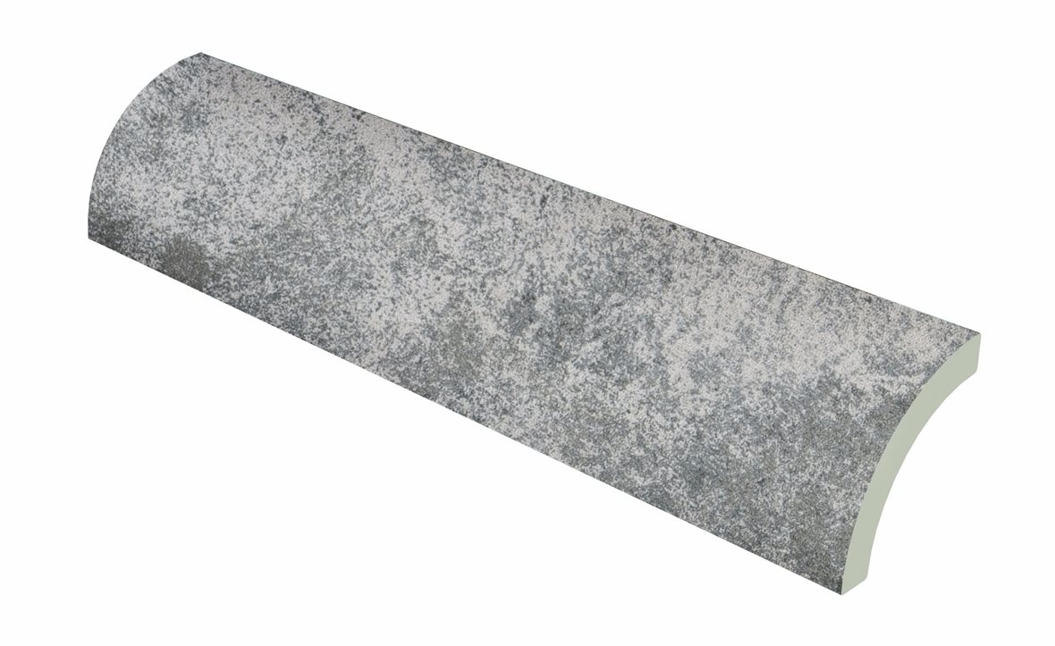 LPC Ocean märkäpuriste lasitettu holkkalista ulkokulma 4,2X30 Pearl tasapintainen matta antibakteerinen vaalea harmaa vivahteikas