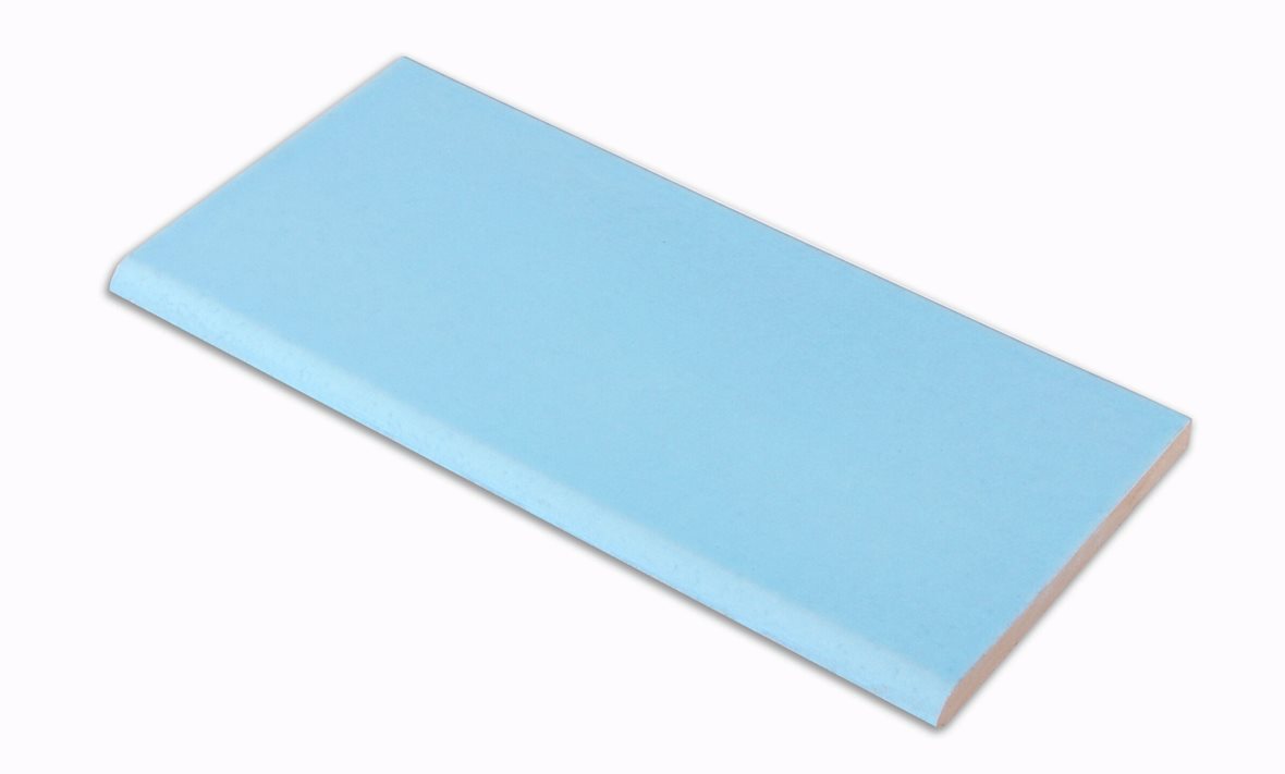 LPC Pools märkäpuriste lasitettu porcelanato lattialaatta ulkolaatta 12X25 Azul tasapintainen matta antibakteerinen vaalea sininen