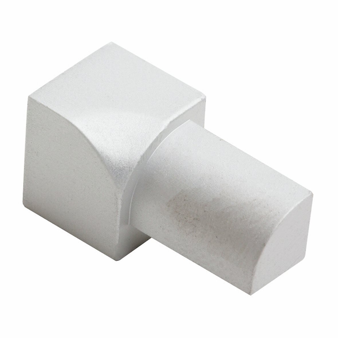 Listatalo laattalista sisäkulmapala pyöreä 10 mm alumiini mattahopea 2 kpl EIQ102.81