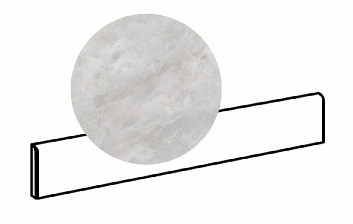 Pukkila Archisalt lasittamaton jalkalista 7X59,8 Celtic Grey tasapintainen matta harmaa vivahteikas