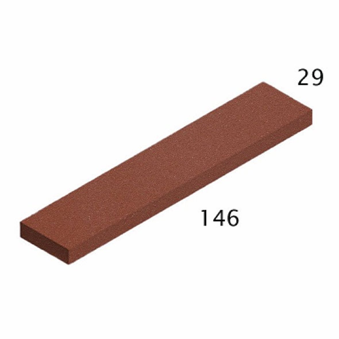 Pukkila Natura Victoria lasittamaton boordi 2,9X14,6 tiilenpunainen 6STP20/1C tasapintainen matta keskitumma punainen yksivärinen