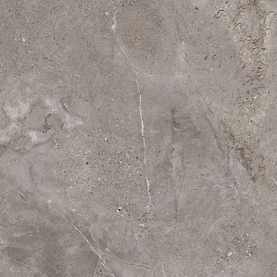 Pukkila Stone Age lasittamaton porcelanato lattialaatta ulkolaatta 60X60 Grey karhennettu matta R11 keskitumma harmaa kivi