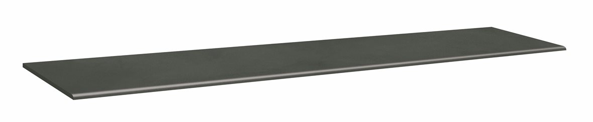 LPC Milan lasittamaton porraslaatta 33X120 05 antrasiitti tasapintainen silotettu matta tumma harmaa betoni