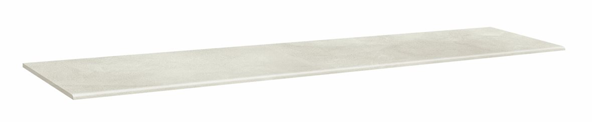 LPC Milan lasittamaton porraslaatta 33X120 01 kalkki tasapintainen silotettu matta vaalea valkoinen betoni