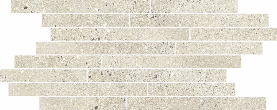 Pukkila Retro lasittamaton porcelanato mosaiikki seinälaatta lattialaatta 24X49 Sand tasapintainen matta keskitumma beige kivi