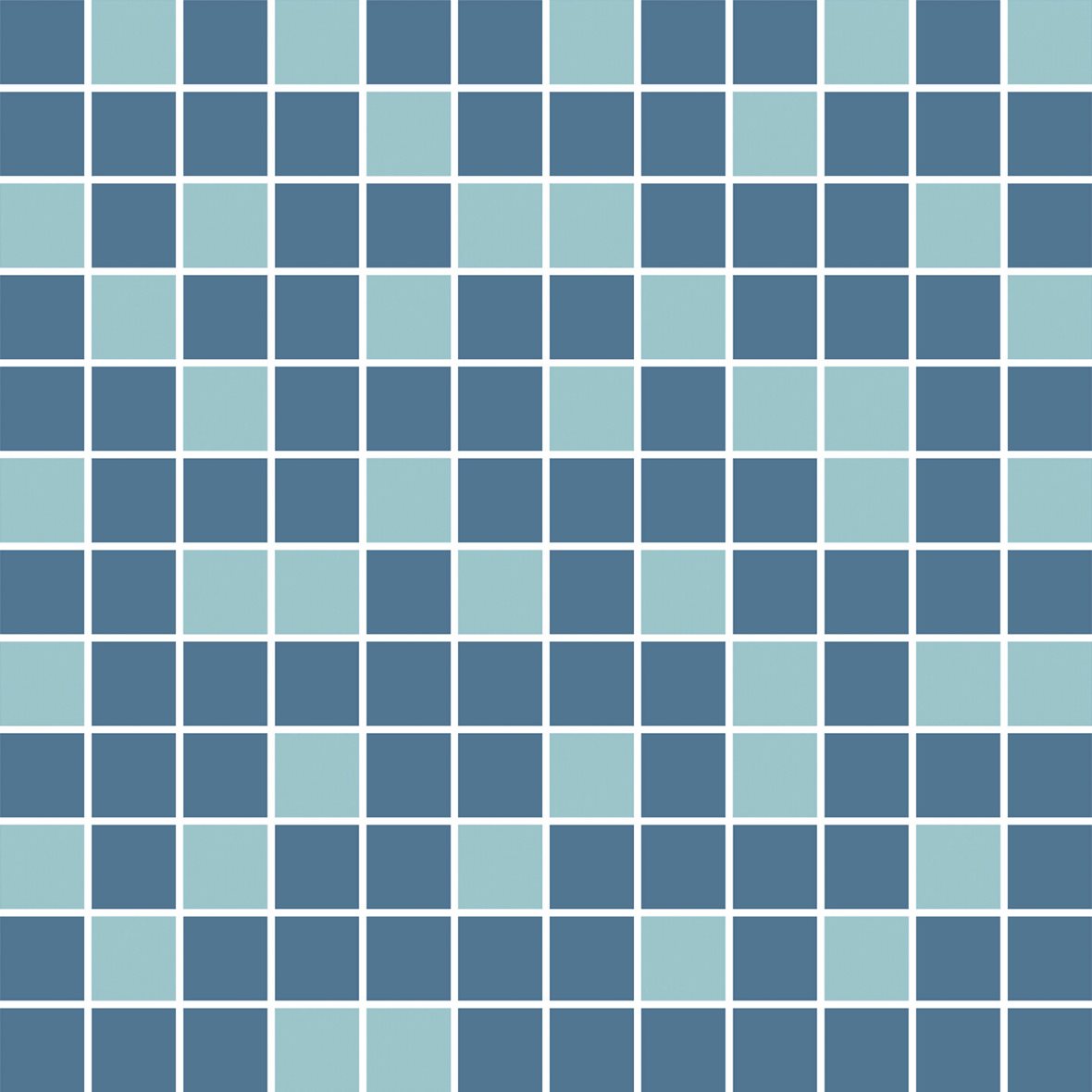 Pukkila Mosaico Porcelanico lasittamaton porcelanato mosaiikki seinälaatta lattialaatta 2,5X2,5 tasapintainen matta tumma moniväri värisekoitelma