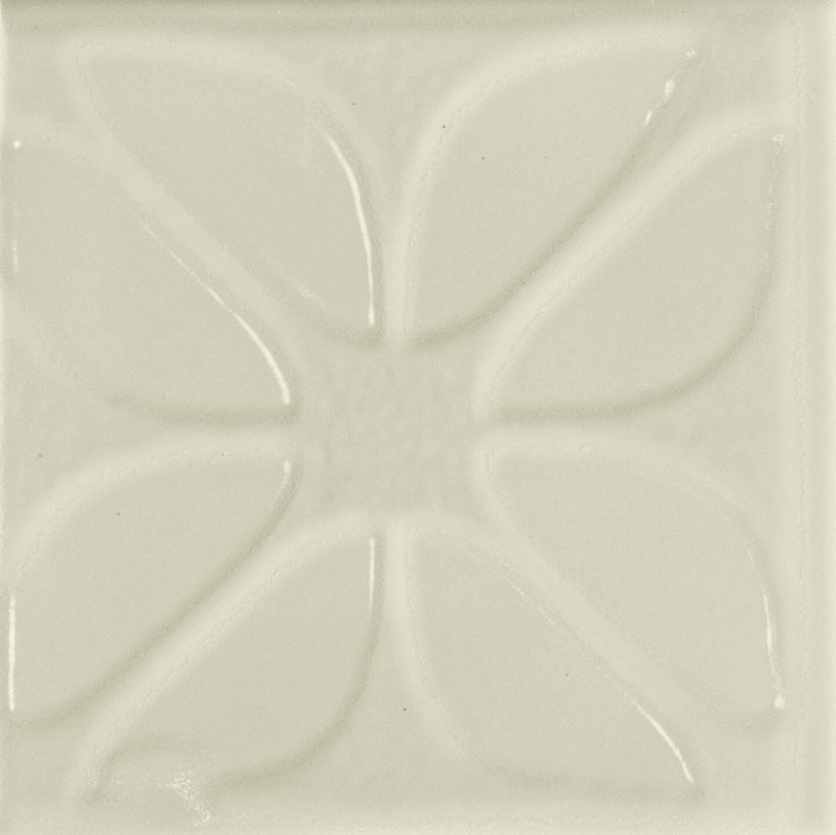 Pukkila Urban Atelier lasitettu kaakeli seinälaatta 10X10 Pérola kohokuvioinen kiiltävä beige yksivärinen