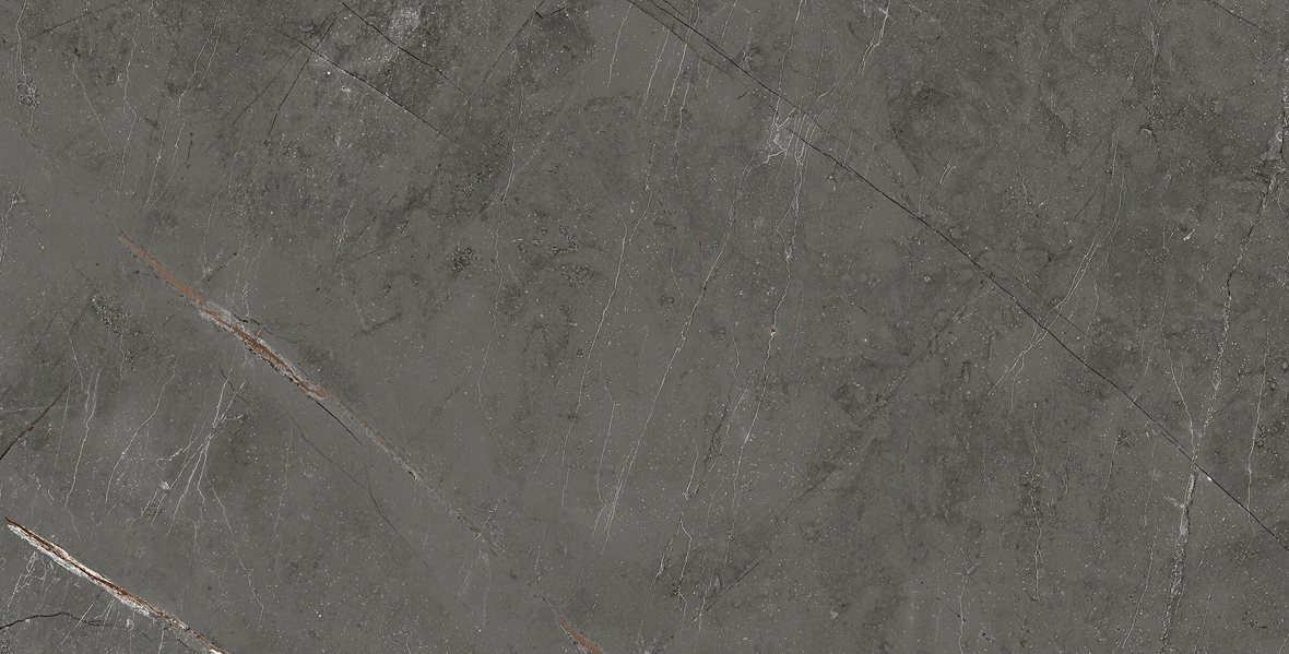 Pukkila Imperial lasitettu kaakeli seinälaatta 30X60 03 savu tasapintainen kiiltävä keskitumma harmaa marmori