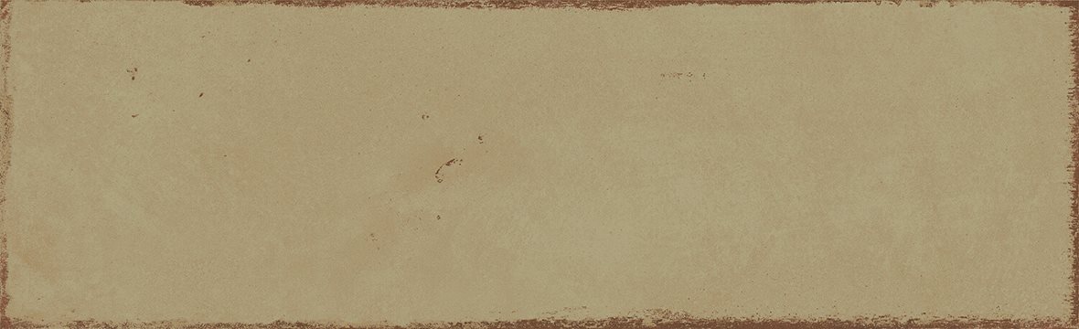 Pukkila Downtown DT lasitettu porcelanato seinälaatta ulkolaatta 7,5X25 08 okra brick laineileva kiiltävä keskitumma keltainen betoni