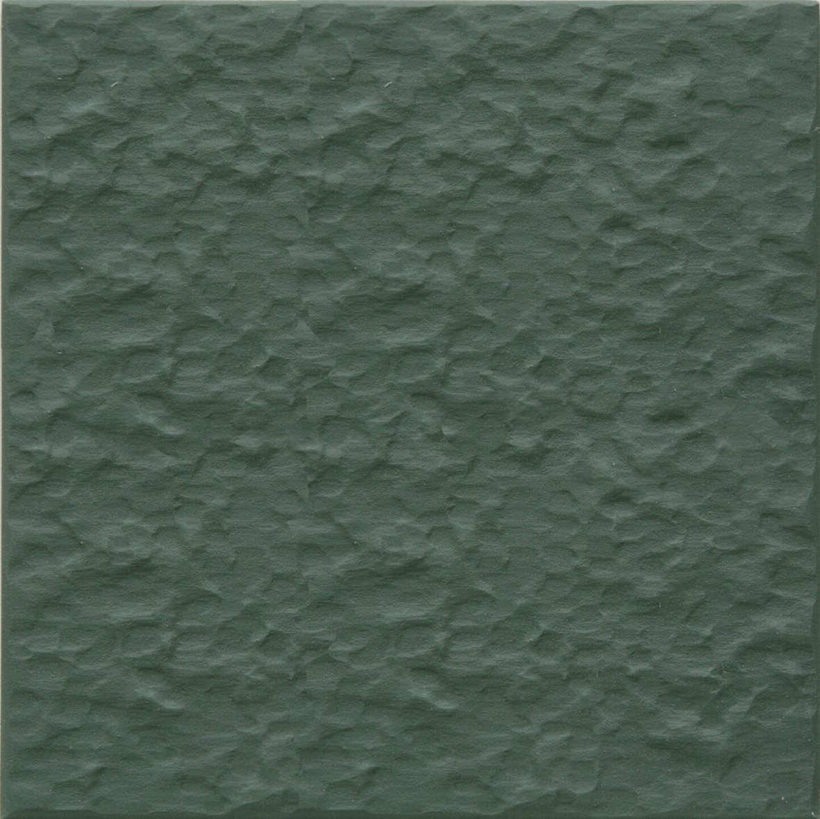 Pukkila Natura lasittamaton porcelanato seinälaatta lattialaatta ulkolaatta 14,6X14,6 tummanvihreä 6618RT/1C strukturoitu matta vihreä yksivärinen